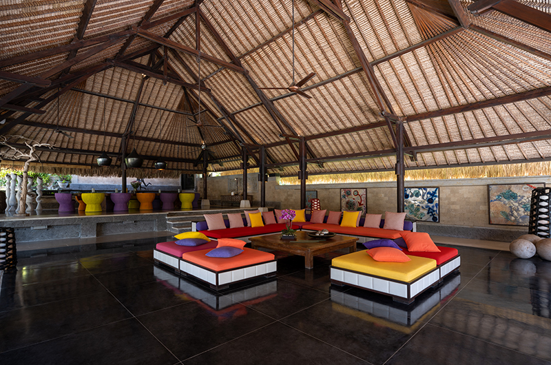 Chalina Estate Living Area with Wooden Floor | Canggu, Bali