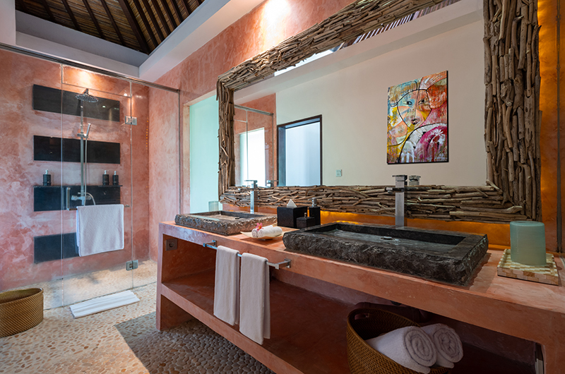 Chalina Estate Paprika Bathroom | Canggu, Bali