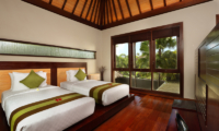 Le Jardin Villas Bedroom with Twin Beds | Seminyak, Bali