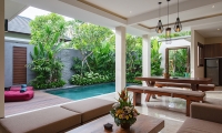 Villa Sally One Bedroom Luxury Villa Living Area | Canggu, Bali