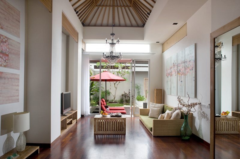 The Seiryu Villas Living Room Seminyak, Bali