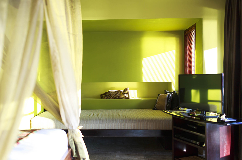 Villa Pushpapuri Bedroom with TV | Sanur, Bali