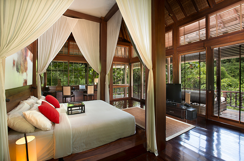 The Sanctuary Bali Bedroom One with Outdoor View | Canggu, Bali