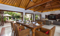 Villa Kipi Open Plan Dining Table | Seminyak, Bali
