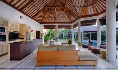 Villa Sesari Lounge Area with View | Seminyak, Bali