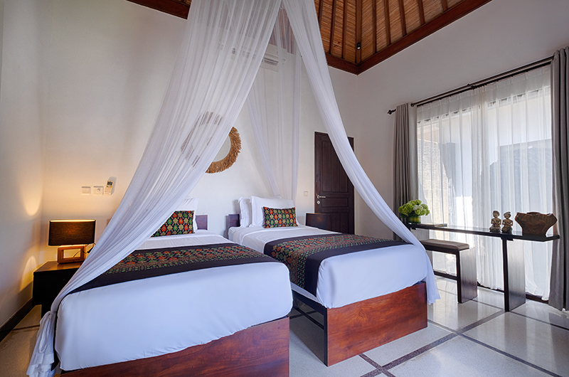 Villa Sesari Bedroom Two with Twin Beds | Seminyak, Bali