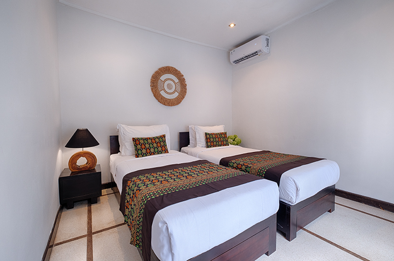 Villa Sesari Bedroom Four with Twin Beds | Seminyak, Bali