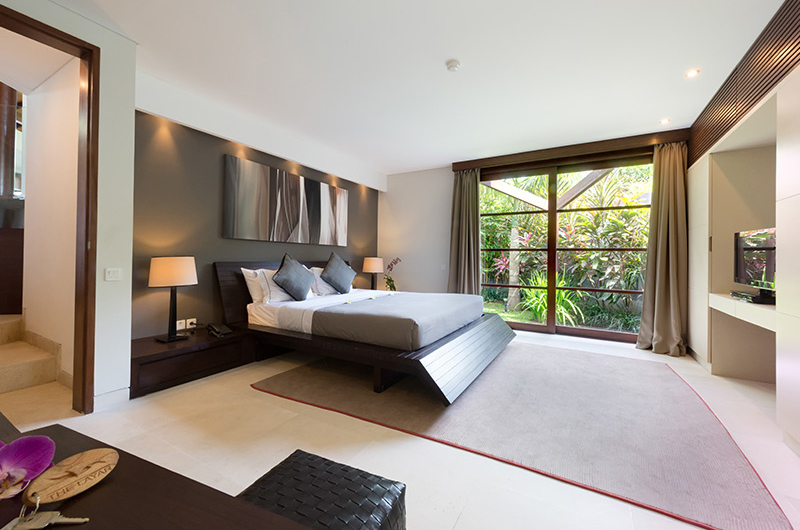 The Layar Four Bedroom Villas King Size Bed with TV | Seminyak, Bali