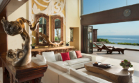 The Villas at Ayana Resort Bali Indoor Living Area with Sea View | Jimbaran, Bali