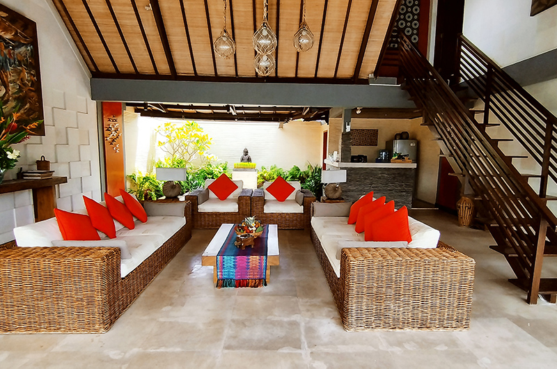 Villa Coraffan Indoor Lounge Area | Canggu, Bali