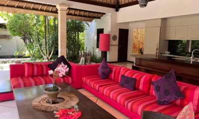 Villa Maju Living Area with View | Seminyak, Bali