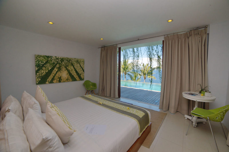 Malimbu Cliff Villa Bedroom with Ocean View I Lombok, Indonesia