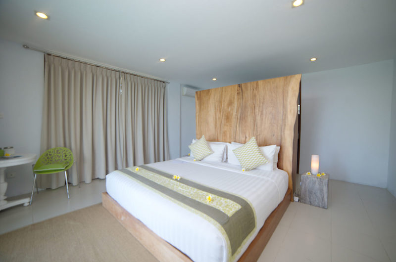 Malimbu Cliff Villa Bedroom with King Bed I Lombok, Indonesia