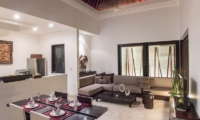 The Residence 2br Deluxe - Villa Zensa Dining and Living Room | Seminyak, Bali
