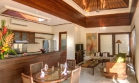 The Residence 2+1br Superior - Villa Siam Dining and Living Room | Seminyak, Bali