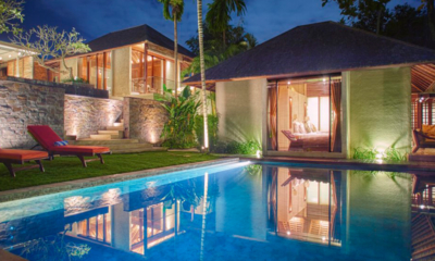 Tukad Pangi Villa Pool at Night | Canggu, Bali