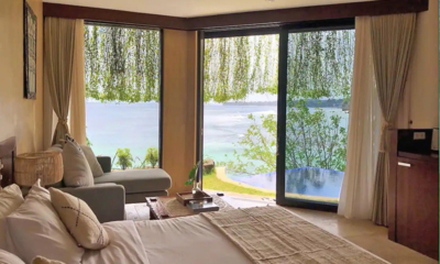 The Luxe Bali Honeymoon Suite Bedroom with Sea View | Uluwatu, Bali