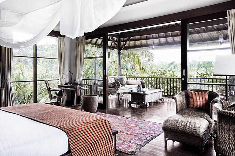 Villa Bayad Tenganan House Bedroom with Balcony | Ubud, Bali