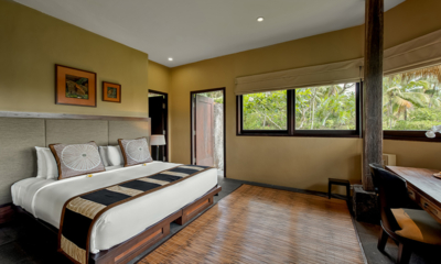 Villa Kelusa Pondok Surya Bedroom Two with Study Area | Ubud, Bali