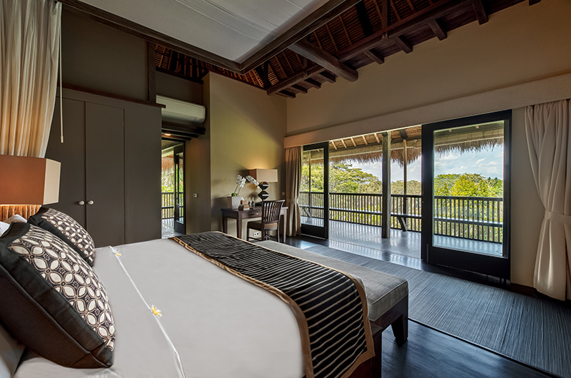 Villa Kelusa Pondok Surya Bedroom One with Balcony | Ubud, Bali
