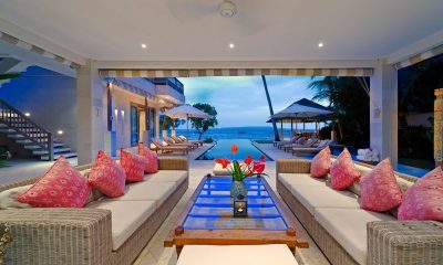 Cempaka Villa Living Room | Candidasa, Bali