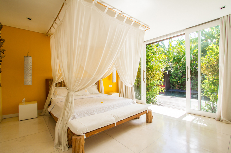 Villa La Banane Bedroom Two with Pool View | Umalas, Bali