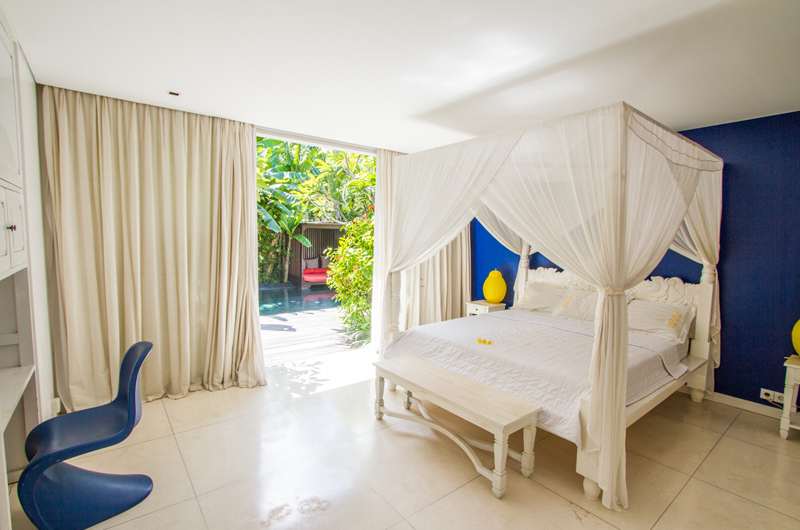 Villa La Banane Bedroom Three with Pool View | Umalas, Bali