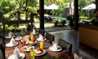 Villa Abakoi Dining Area | Seminyak, Bali
