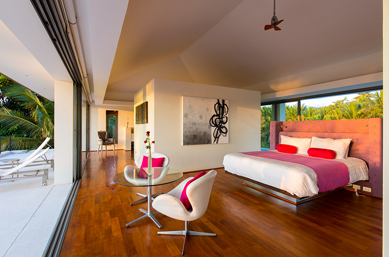 Baan Asan Bedroom with Seating Area | Taling Ngam, Koh Samui