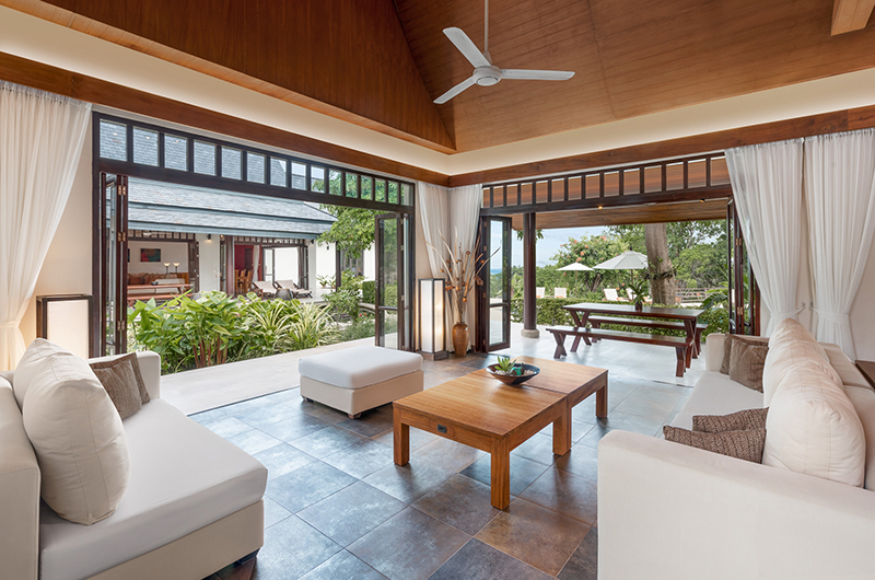 Motsamot Living Area with View | Choeng Mon, Koh Samui
