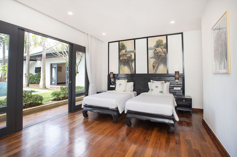 Villa Champak Twin Bedroom | Maenam, Koh Samui