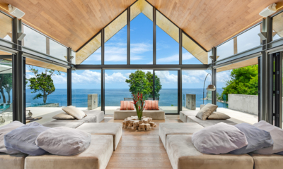 Villa Saengootsa Indoor Living Area with Sea View | Phuket, Thailand
