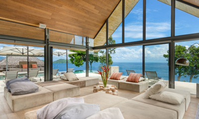 Villa Saengootsa Lounge Room with Sea View | Phuket, Thailand