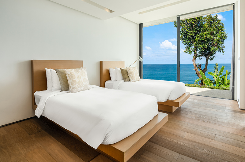 Villa Saengootsa Bedroom Three with Twin Beds | Phuket, Thailand