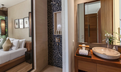 Villa Sawarin Bedroom and Bathroom with Mirror | Phuket, Thailand