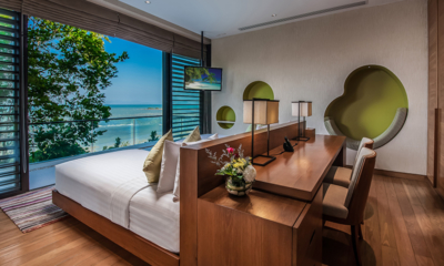 Villa Sawarin Bedroom and Balcony with Sea View | Phuket, Thailand
