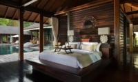 Villa Kamaniiya Bedroom with Pool View | Ubud, Bali