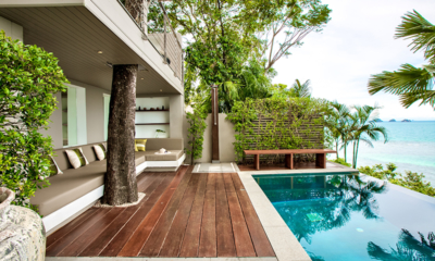 The Headland Villa 2 Outdoor Shower | Taling Ngam, Koh Samui