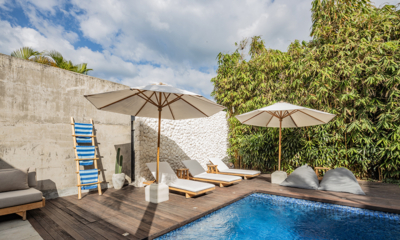 Villa Waha Pool Side Sun Beds | Canggu, Bali