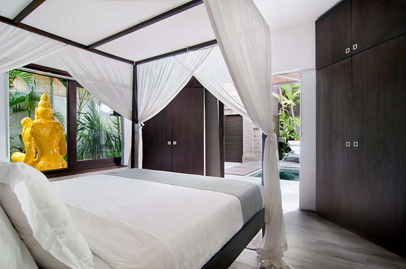 Villa Sabtu Bedroom with Garden and Pool View | Seminyak, Bali