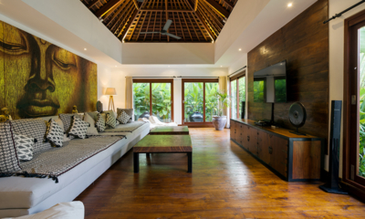 Villa Naty TV Room with Wooden Floor | Umalas, Bali