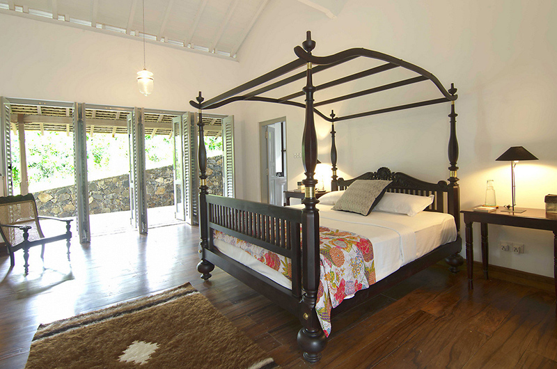 Ivory House Bedroom with Wooden Floor | Galle, Sri Lanka