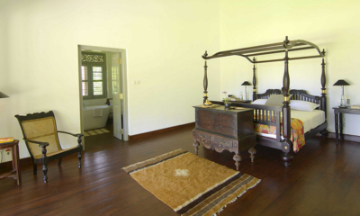 Ivory House Bedroom and Bathroom with Wooden Floor | Galle, Sri Lanka