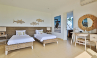 Villa Putih Twin Bedroom | Nusa Lembongan, Bali
