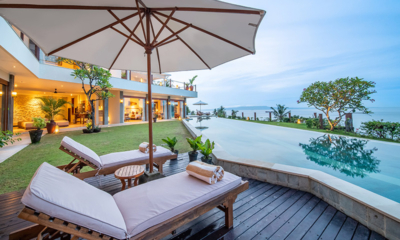 Villa Gumamela Pool Side Loungers | Candidasa, Bali