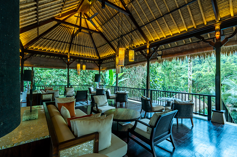 Hidden Palace Open Plan Seating Area | Ubud, Bali