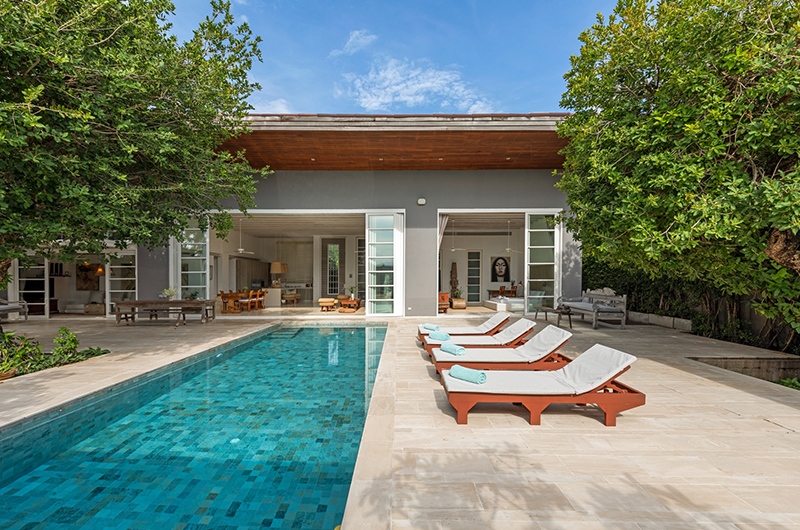 Villa Akasha Pool Side Loungers | Choeng Mon, Koh Samui