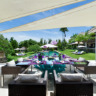 Chalina Estate Pool Side Dining Area | Canggu, Bali