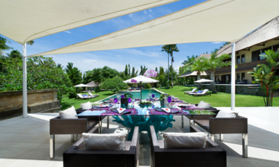 Chalina Estate Pool Side Dining Area | Canggu, Bali