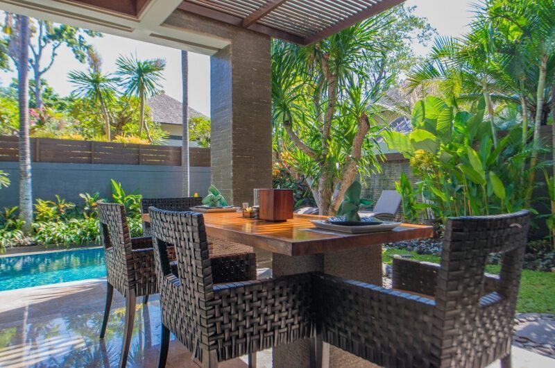 Le Jardin Villas Pool Side Dining | Seminyak, Bali